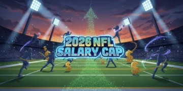 2026 NFL Salary Cap increase visual with team roster implications