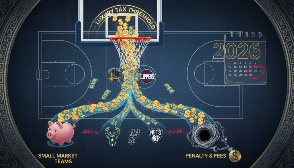NBA’s New Luxury Tax Thresholds for 2026: Financial Impact Analysis