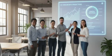 Small business owners strategizing for Q1 2026 growth in the US
